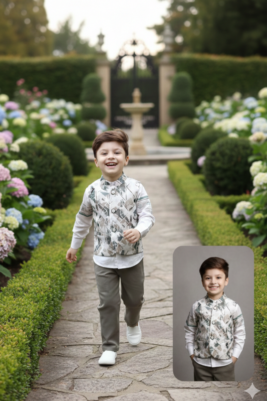 Kids Smart Fit Jacket Suit Outfit